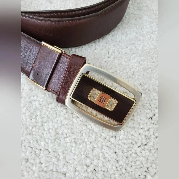Givenchy vintage leather  belt - Picture 3 of 10